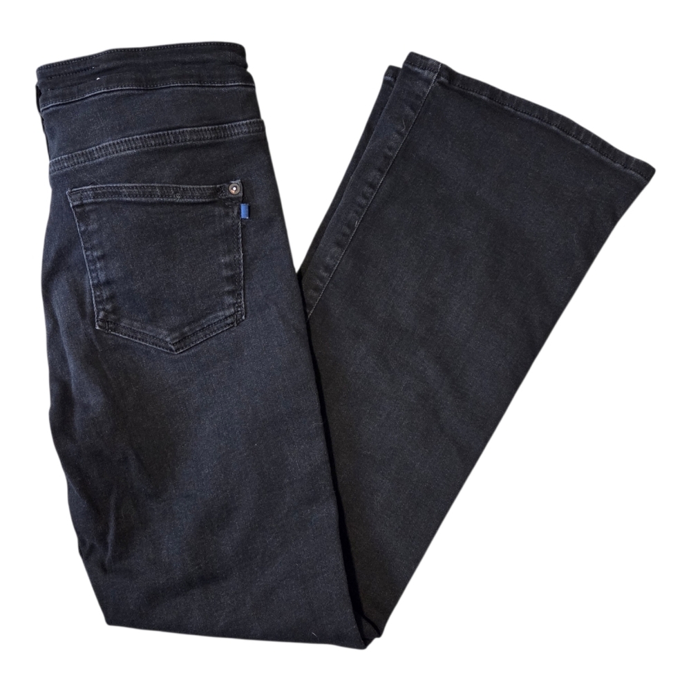 Pilcro Women's Boot Cut Jeans in Black Wash